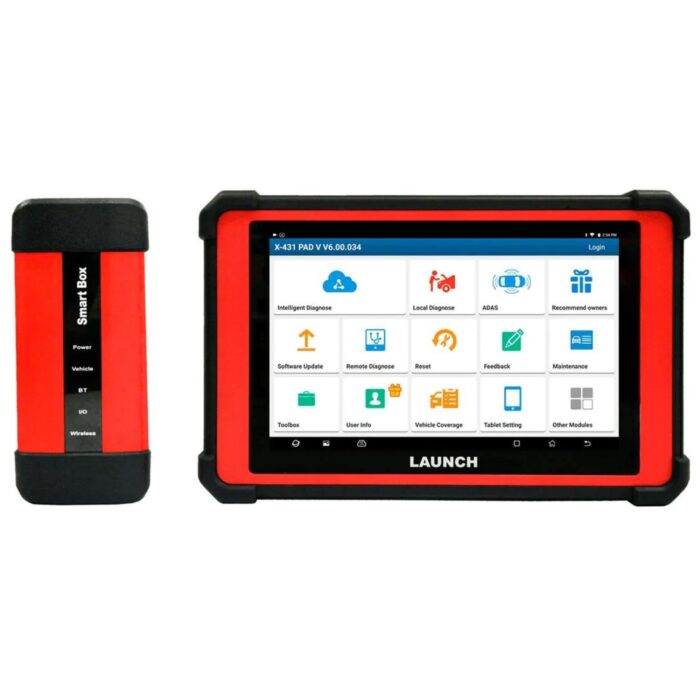 "Adquira o Scanner Automotivo X-431 PAD V Link - Diagnóstico e programação avançada para mais de 110 marcas de veículos. Robustez, conectividade superior e atualizações gratuitas por 2 anos!"